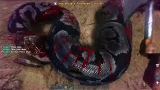Me killing things in ark