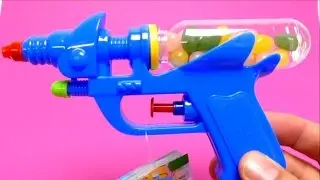 Candy Toy Gun Water Gun with Jelly Belly Beans part 2