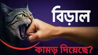 বিড়াল কামড় 🐾 চিকিৎসা | Cat Bite Treatment | First Aid | Health Tips | স্বাস্থ্য পরামর্শ 