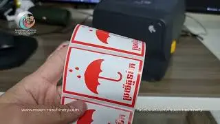 Print Fragile Label from Zebra ZD888t printer