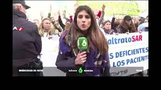 La Sexta Noticias informa sobre la manifestaci&oacute;n de AMYTS en defensa de la Atenci&oacute;n Primaria