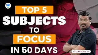 Top 5 Subjects to Focus in Last 50 Days | KPCIVIL #civil #gate #ese #gate2023 #gate2024 #gatecivil