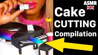 ASMR CAKE CUTTING COMPILATION, REALISTIC CAKES, KFC CAKE CHICKEN, PIANO CAKE, CAKE TURKEY MUKBANG 먹방