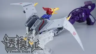 【SwiftTransform】MINI SWOOP vs SHOCKWAVE? Newage G1 Transformers Dinobot Swoop 透模玩速变 迷你变形金刚 NA飞标 飛標