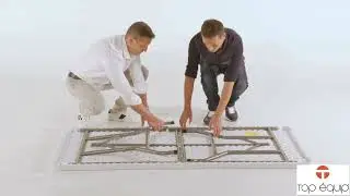 Table pliante en polypro pour collectivit&eacute;s - TOP Equip'