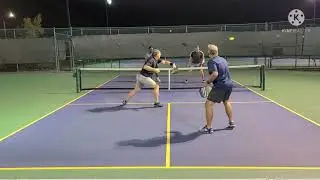 How 4.0 vs 3.5 Men's Doubles Pickleball Rec Game at Ventura looks like
