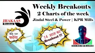 Breakout of the week || Charts of the week || Jindal Steel || KPR Mills | Ep-10 || Secret Trader
