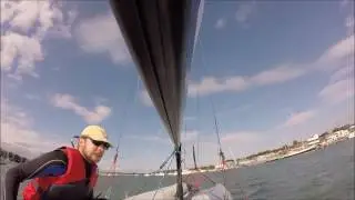 Laser Vortex Asymetric First Sail Goes Wrong