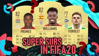 FIFA 20 : DIE BESTEN & G&Uuml;NSTIGSTEN SUPER SUBS !! | FIFA 20 SUPER SUBS