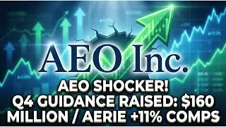 Акции AEO взлетели! American Eagle Outfitters за третий квартал 2025 года превзошла ожидания и зн...