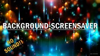 4K Colorful Flares Upward Motion Screensaver / Background  NO SOUND