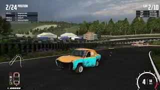 Checking out the Very Track Pack Mod for Wreckfest