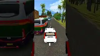 Hill Road Par Traffic Me Scorpio-N 😱 | BUSSID Realistic Driving #shorts