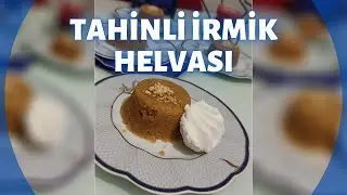 TAHİNLİ İRMİK HELVASI TARİFİ.(ÇOK PRATİK VE KOLAY)