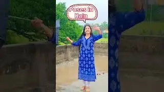 poses in rain || umbrella pose