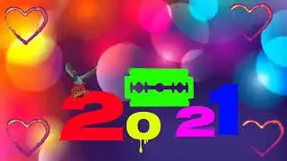 2021 happy new year 2021 green screen video