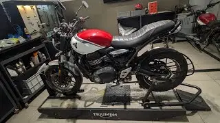 Triumph T4  2025 first service total cost🏍️