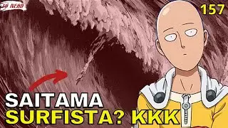 SAITAMA SURFA NA CARA DO PERIGO E ... (One Punch Man Manga 157/192)