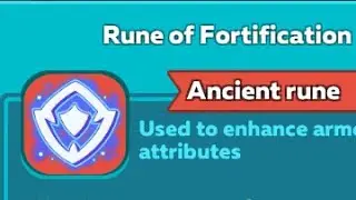 Hustle Castle / Rune of Fortification / Rune presentation part 20/