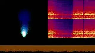 (Spectrogram Avectorscope Soundwave Video) - The Owl - They Rule... (noise glitch experimental)