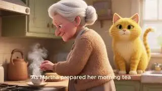 Martha and Leo rescued a kitten.