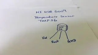 Video TMP36 and DAQ USB 6009