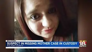 Suspect in Missing Mother Case in Custody