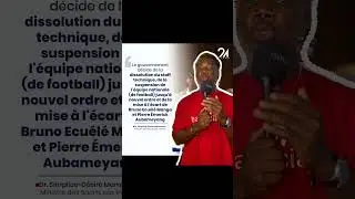 Dissolution du staff, suspension de l&rsquo;&eacute;quipe ? Le GABON 🇬🇦au bord de la crise ? #can2025 #gabon