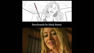 Bad Monkey Dog/Blood storyboard comparison