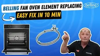 how to replace Belling fan oven element.