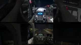 Truck Simulator Ultimate Vs Universal Truck simulator Night Comperisun #viralshort