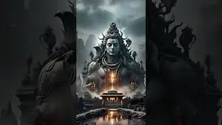 Futuristic Lord Shiva Temple Radiating Divine Energy #shorts #youtubeshorts