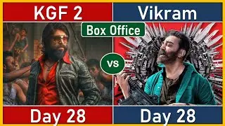 Vikram Vs KGF 2 (Tamil & Telugu Version) - Box Office Collection Day 28 | India Gross, Worldwide
