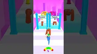 Girl Wig Run Game #shorts #games #youtubeshorts