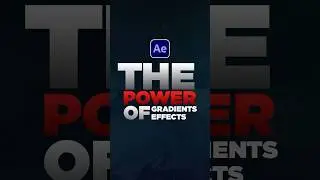 Используйте всю мощь градиентов с помощью трёх приёмов в After Effects #tutorial