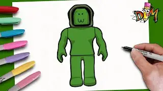 Como Dibujar a Green Bean de Grow a Garden (ROBLOX) paso a paso  how to draw Green  Bean Roblox