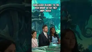 raid leader talking to the raid group after another wipe #wow #worldofwarcraft #warcraft