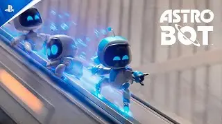 Astro Bot Stellar Speedway DLC - Building Speed Bots | Hurtle Rescue Speedrun