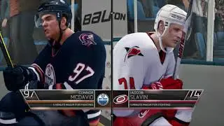 NHL Legacy Edition Edmonton Vs Carolina