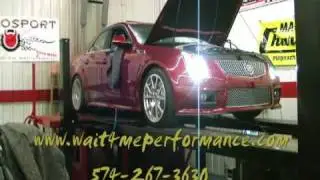 2009 cts V ctsv Dyno run and tune jesse bubb wait4meperformance