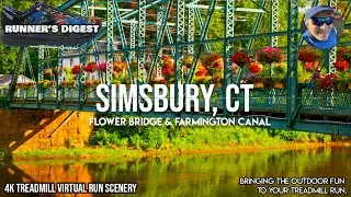 Simsbury CT | Spring | 4k Virtual POV Run [43]