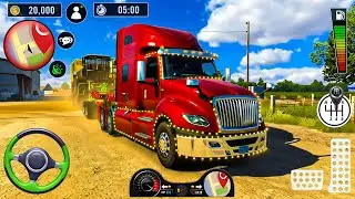 Truck Simulator Big Rig 2026 | Offroad Heavy Loading Gameplay #ahtplayz