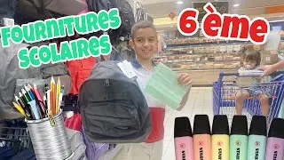 Chasse aux fournitures scolaires pour la 6 ème !!!! [Back to school Collège ]