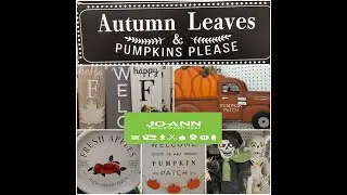 👻🎃🍁🍂 JoAnn's Halloween/Fall 2020 Decor!! Huge Clearance!! 💥😊👍👻👑