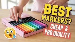 OHUHU Marker Unboxing and review || Best Colors for Anime Artists || Best Alcohol Marker