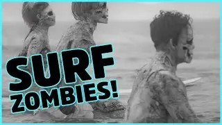 Pop star Shakira is surfing... also the undead are surfing among the living!