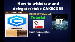 CAKECORE withdrawal and staking | How to withdraw and stake CAKE in metamask wallet