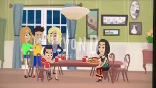 Classic Caillou Throws A Soda Can At Caillou’s Face/Knocks Out His Tooth/Grounded