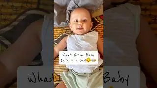 This is what my 8 month old baby eats in a day | Baby food ideas| Meal Plan for baby #babyhealthfood