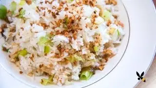 Ginger Garlic Fried Rice Recipe (Jean Georges)